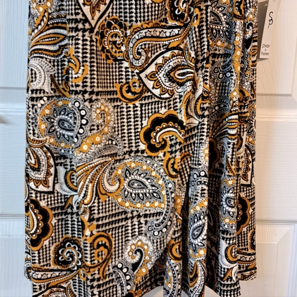 Shelby & Palmer Faux Wrap Pullover Dress - Picture 3 of 10